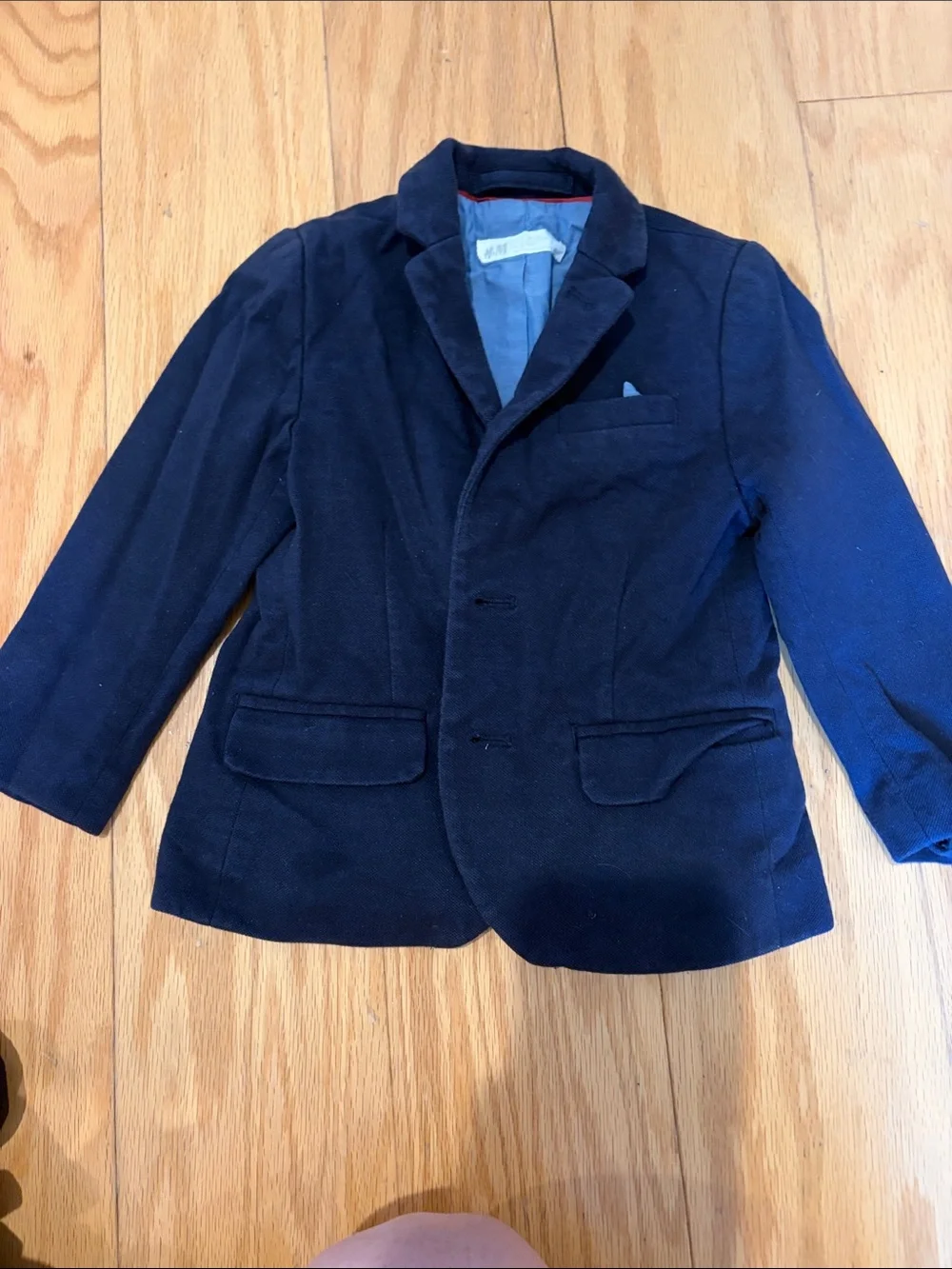 H&M Navy Blue Kids Blazer Jacket